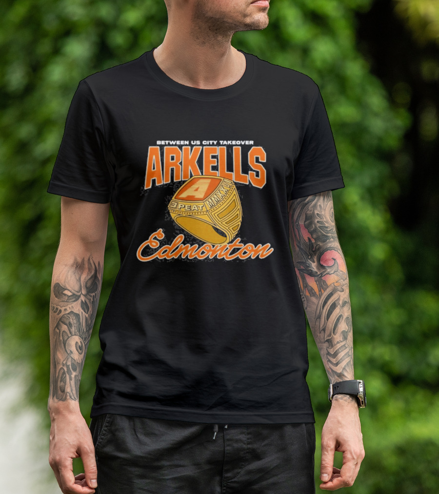 Arkells Between Us City Takeover 3 Peat Edmonton May 15 2026 T-Shirt