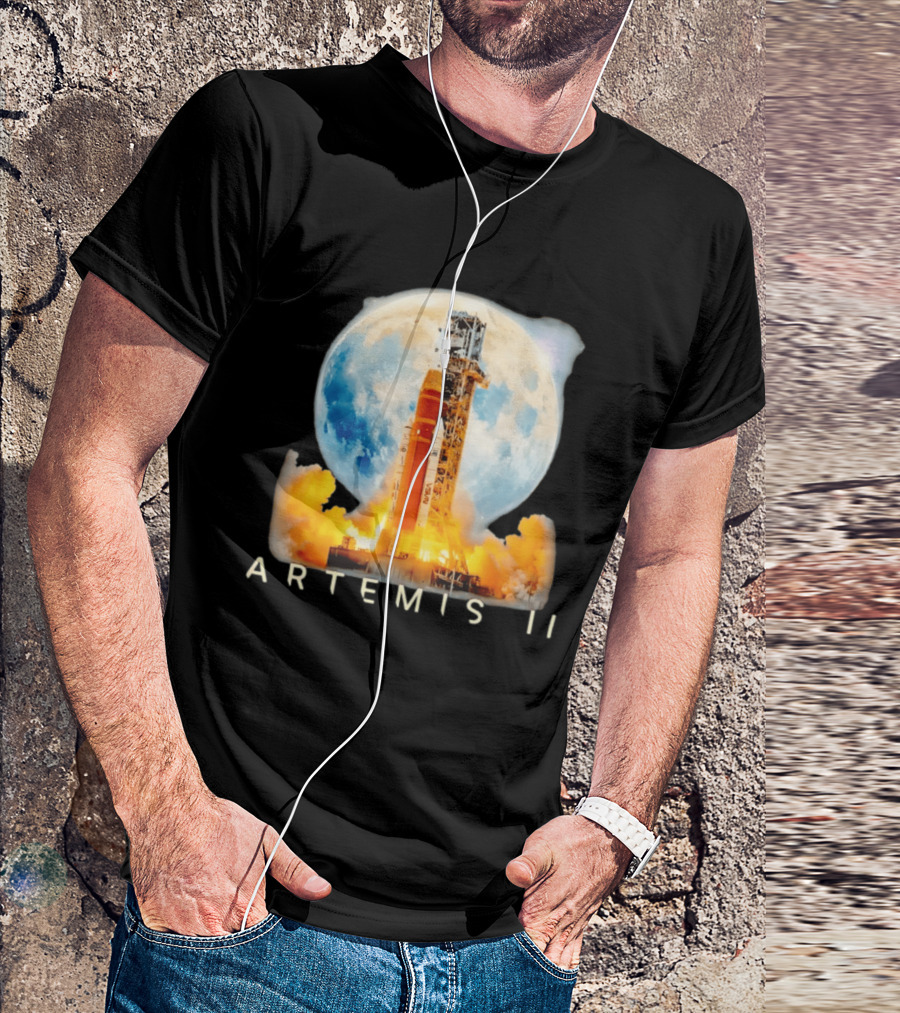 Artemis II Moon Mission NASA Rocket Launch 2026 T-Shirt