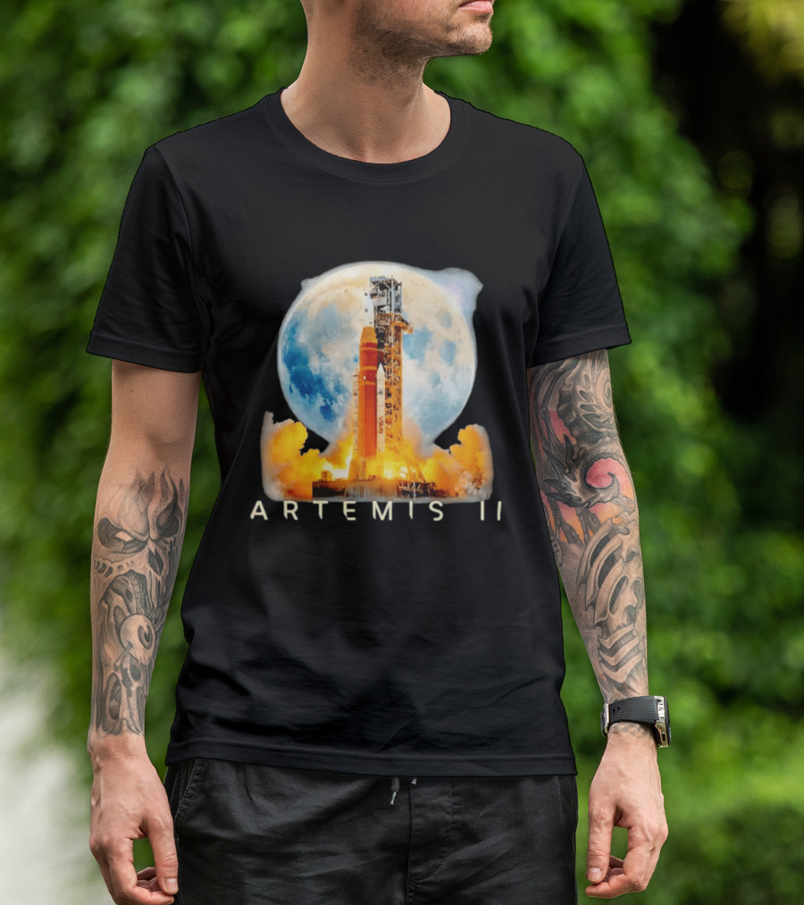Artemis II Moon Mission NASA Rocket Launch 2026 T-Shirt