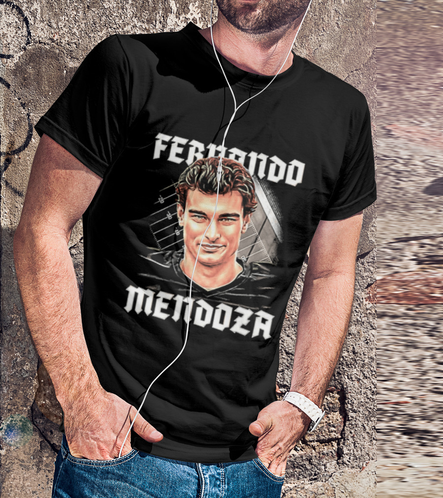 Las Vegas Raiders Fernando Mendoza 2026 Player T-Shirt