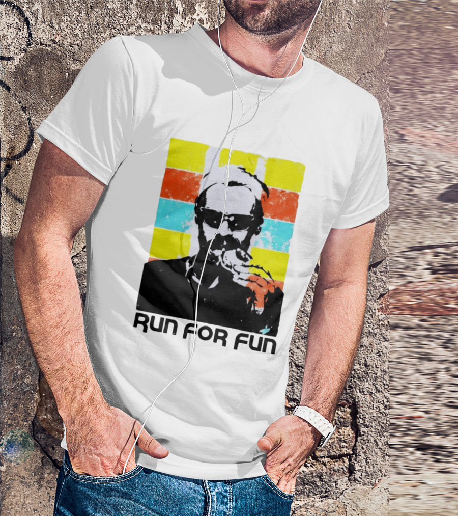 Together Tour Amsterdam Run For Fun 2026 Icon With Sunglasses Eating Pizza T-Shirt