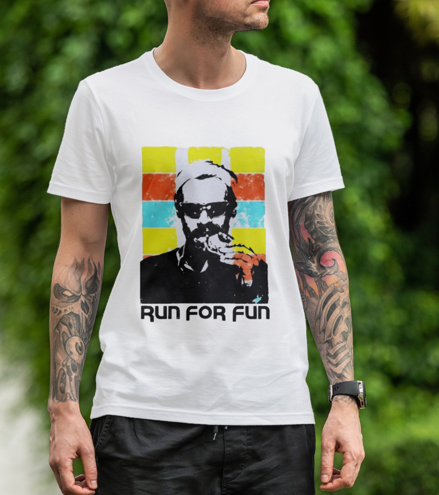 Together Tour Amsterdam Run For Fun 2026 Icon With Sunglasses Eating Pizza T-Shirt