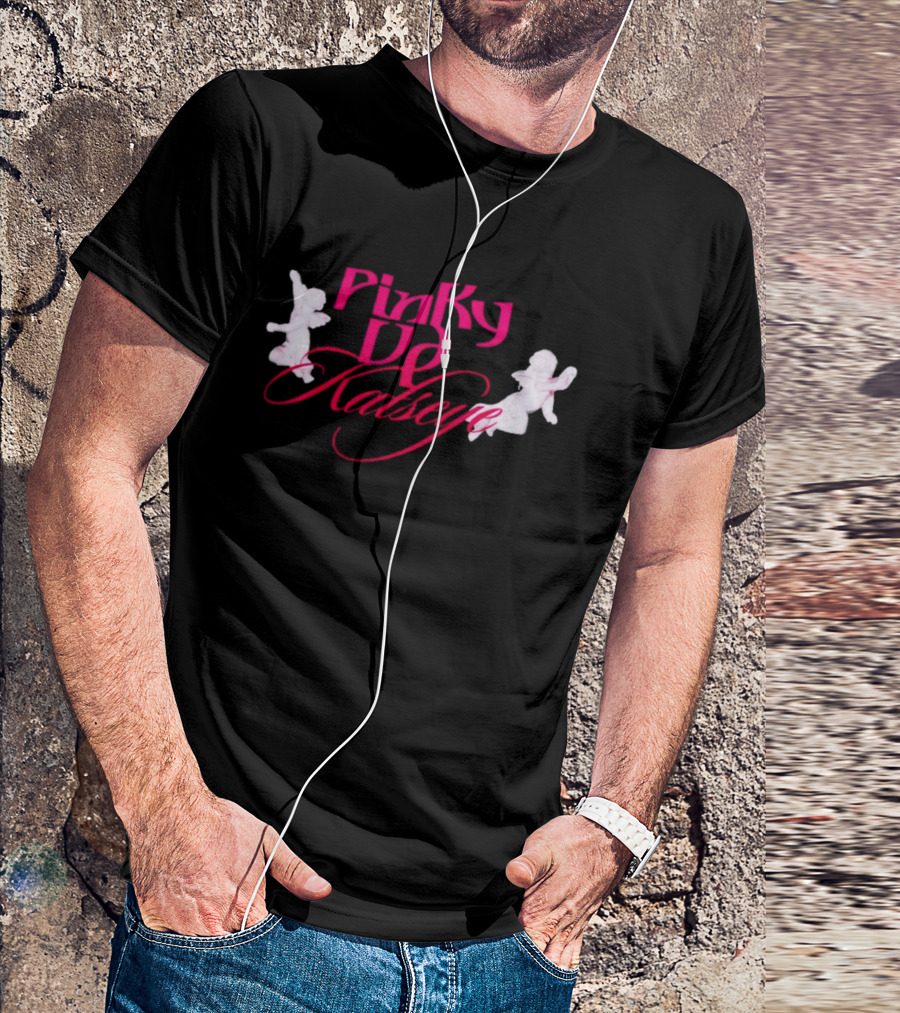 Pinky Up Katseye With Angels T-Shirt