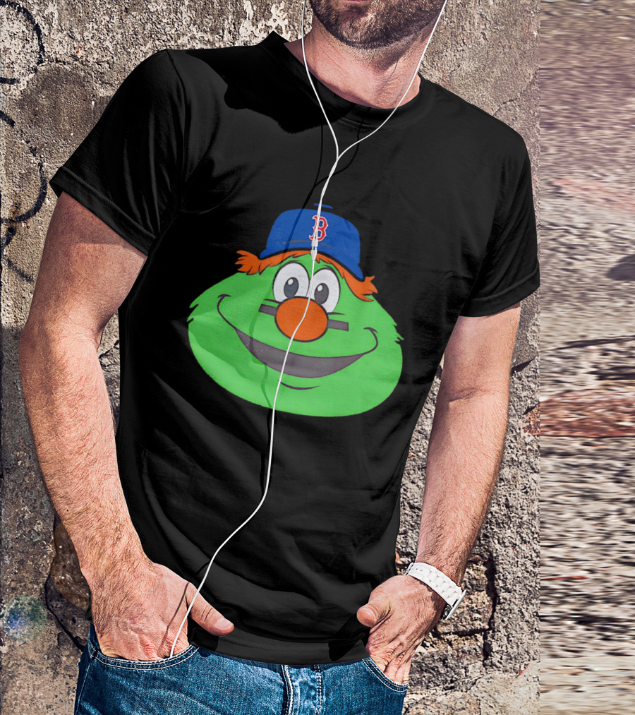 Boston Red Sox Wally The Green Monster Big Face 2026 T-Shirt