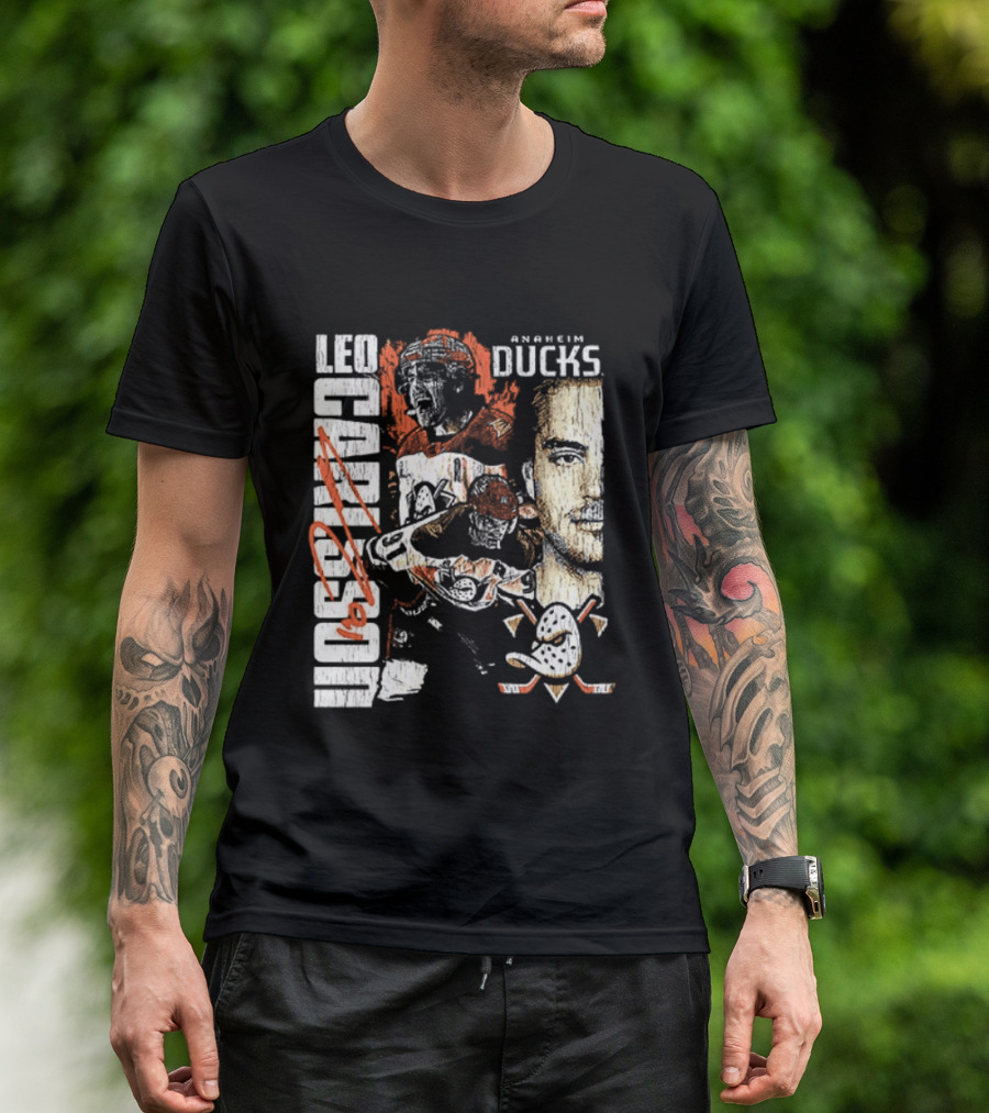 Leo Carlsson Anaheim Ducks Hockey 2026 T-Shirt