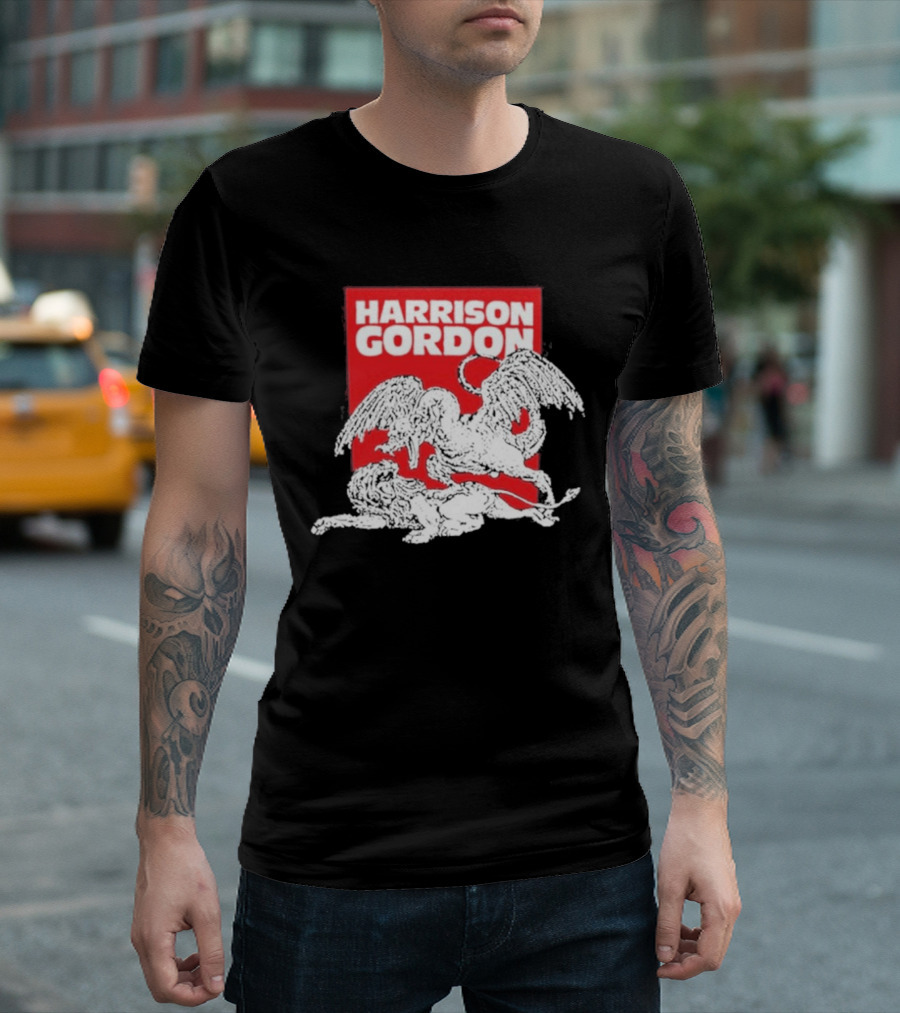 Harrison Gordon Tour May 06 2026 Angel And Devil Battle Austin T-Shirt