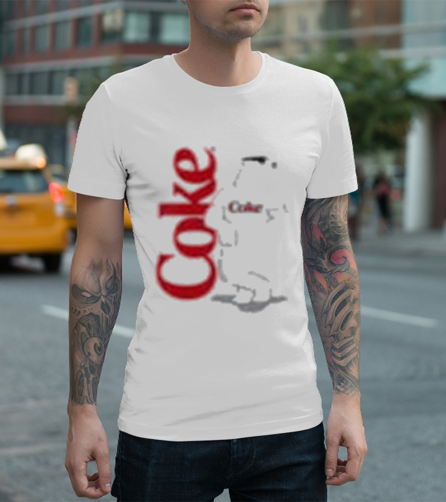 Antisocialsocialclub ASSC Coca Cola Coke Polar Bear T-Shirt