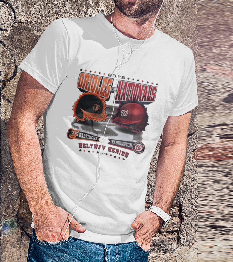 2026 Baltimore Orioles Vs Washington Nationals Beltway Series T-Shirt