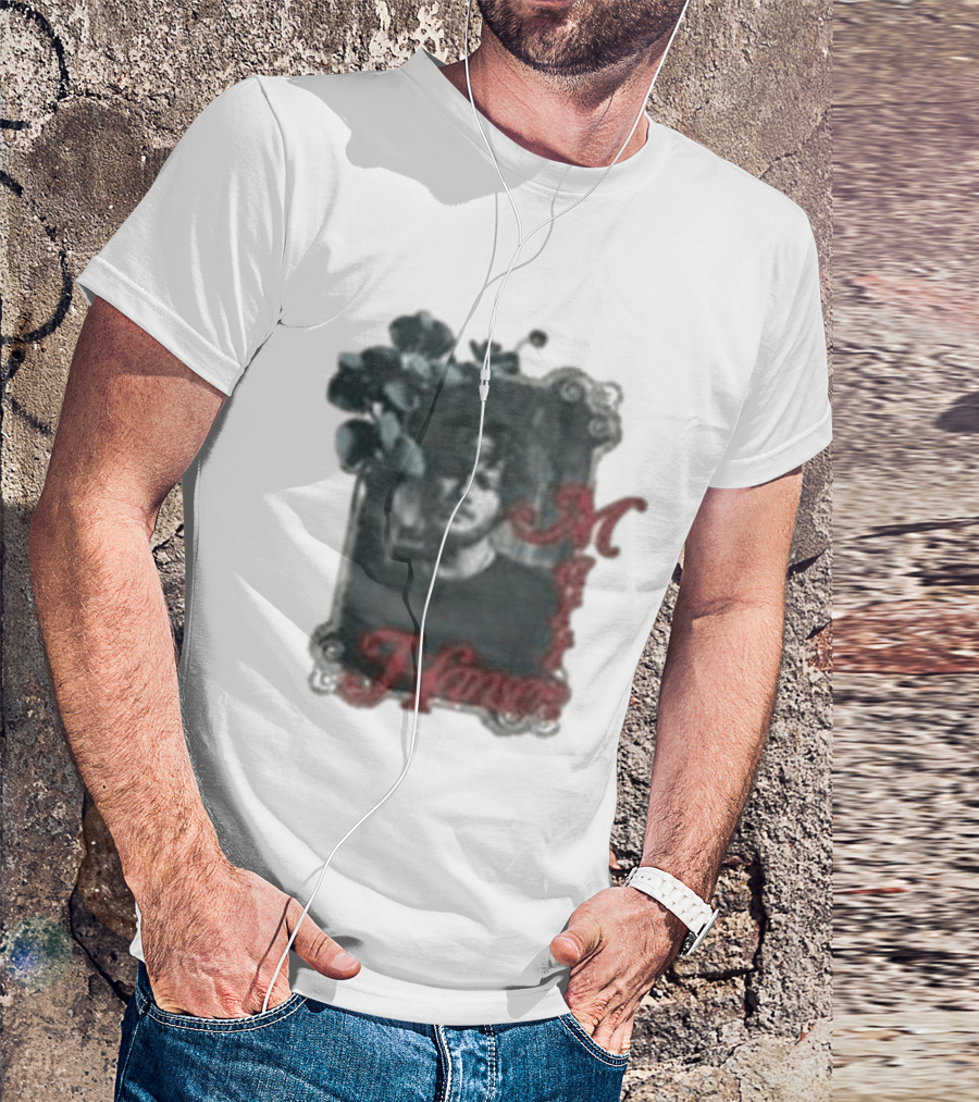 Matt Hansen Gothic Portrait Roses T-Shirt