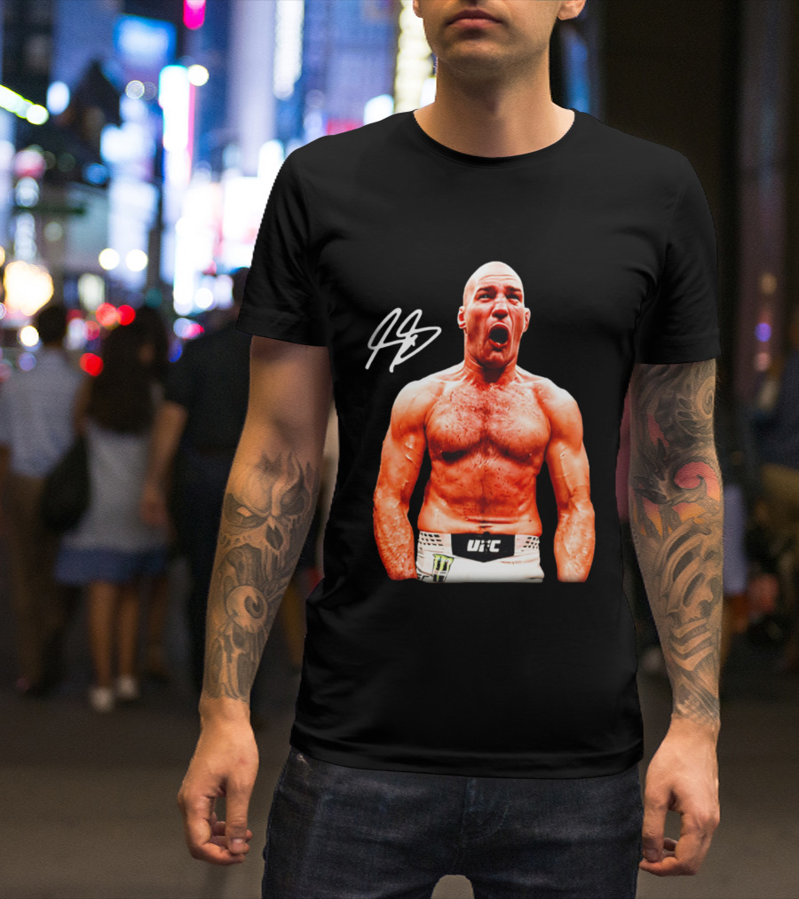 Strickland UFC Fighter Underdog Signature T-Shirt