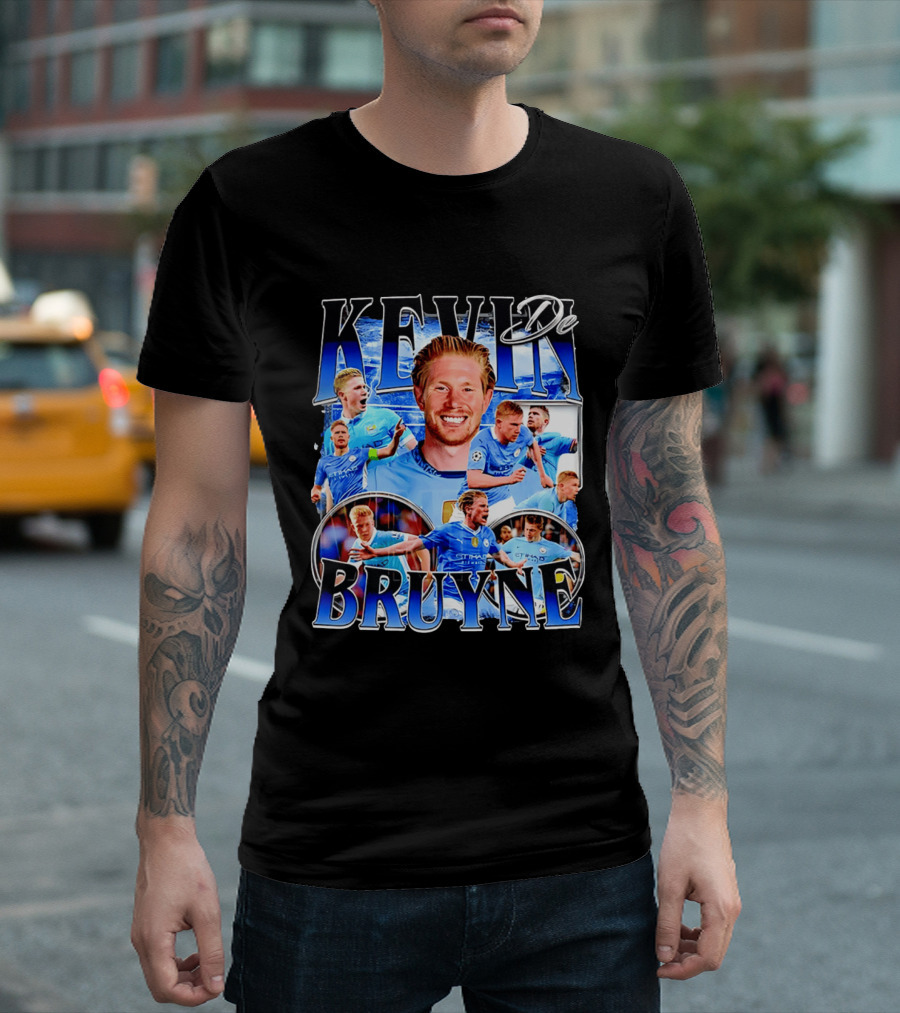 Kevin De Bruyne Manchester City Football Soccer Player T-Shirt