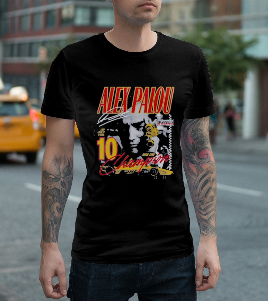 Alex Palou Chip Ganassi Racing 10 Four Time Champion T-Shirt