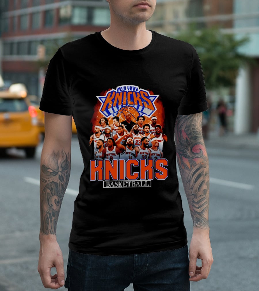 New York Knicks Basketball Team 2026 T-Shirt