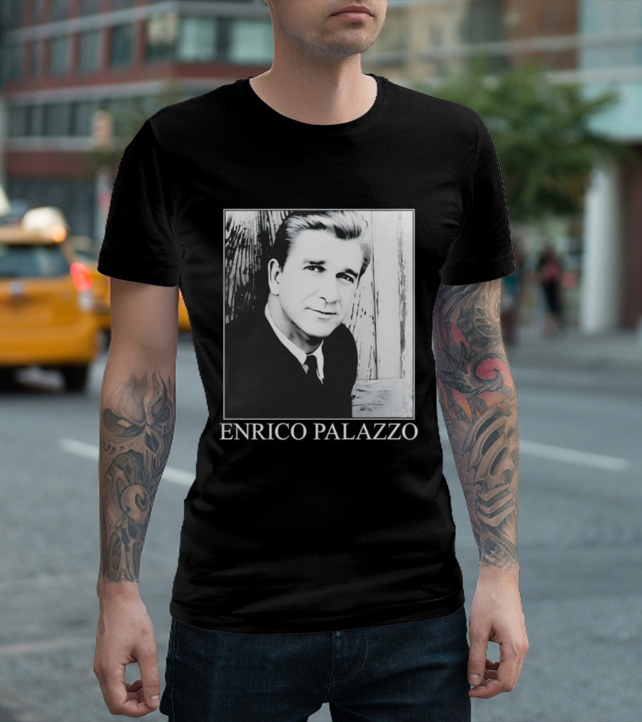 Enrico Palazzo The Naked Gun Movie Character Photo T-Shirt