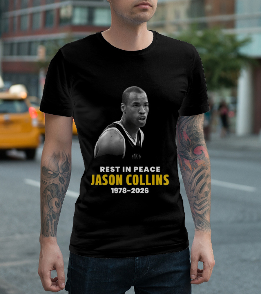 Rest In Peace Jason Collins 1978 2026 Memorial Basketball T-Shirt