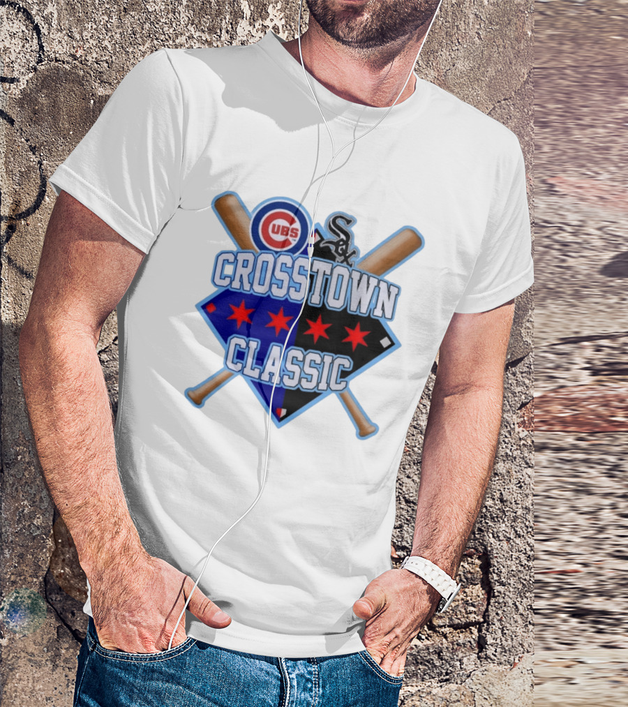 Crosstown Classic 2026 Chicago Cubs Chicago White Sox Rivals Showdown T-Shirt