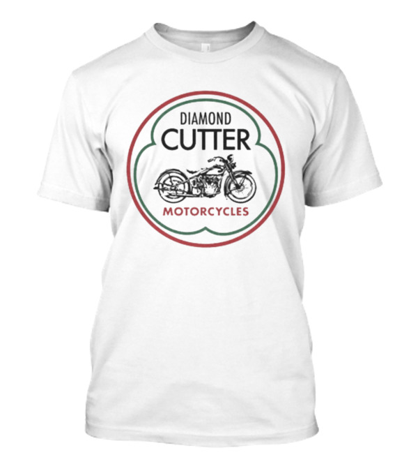 Diamond Cutter Motorcycles Vintage Classic Motorcycle Ride T-Shirt