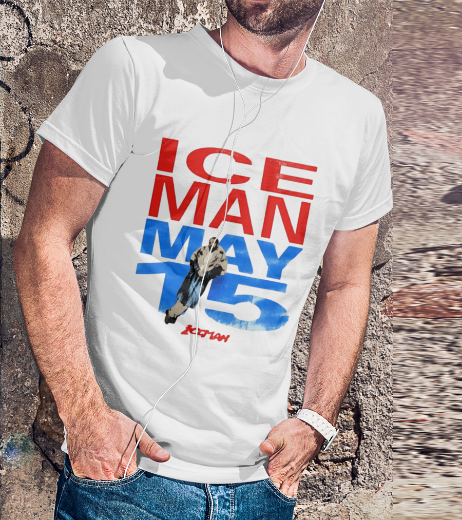 Drake Iceman May 15 Blue Red Styling 2026 Album Cover T-Shirt