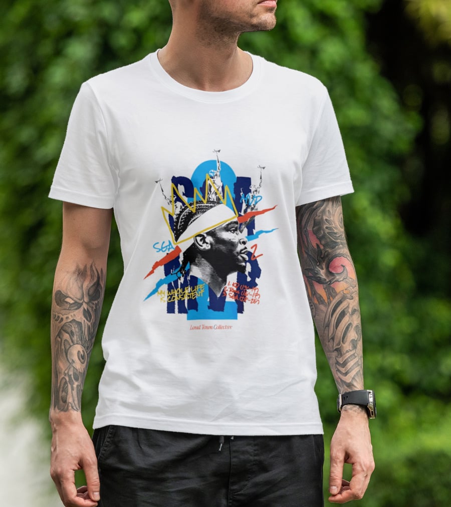 Shai Gilgeous Alexander SGA MVP 2026 Loud Team Collective T-Shirt