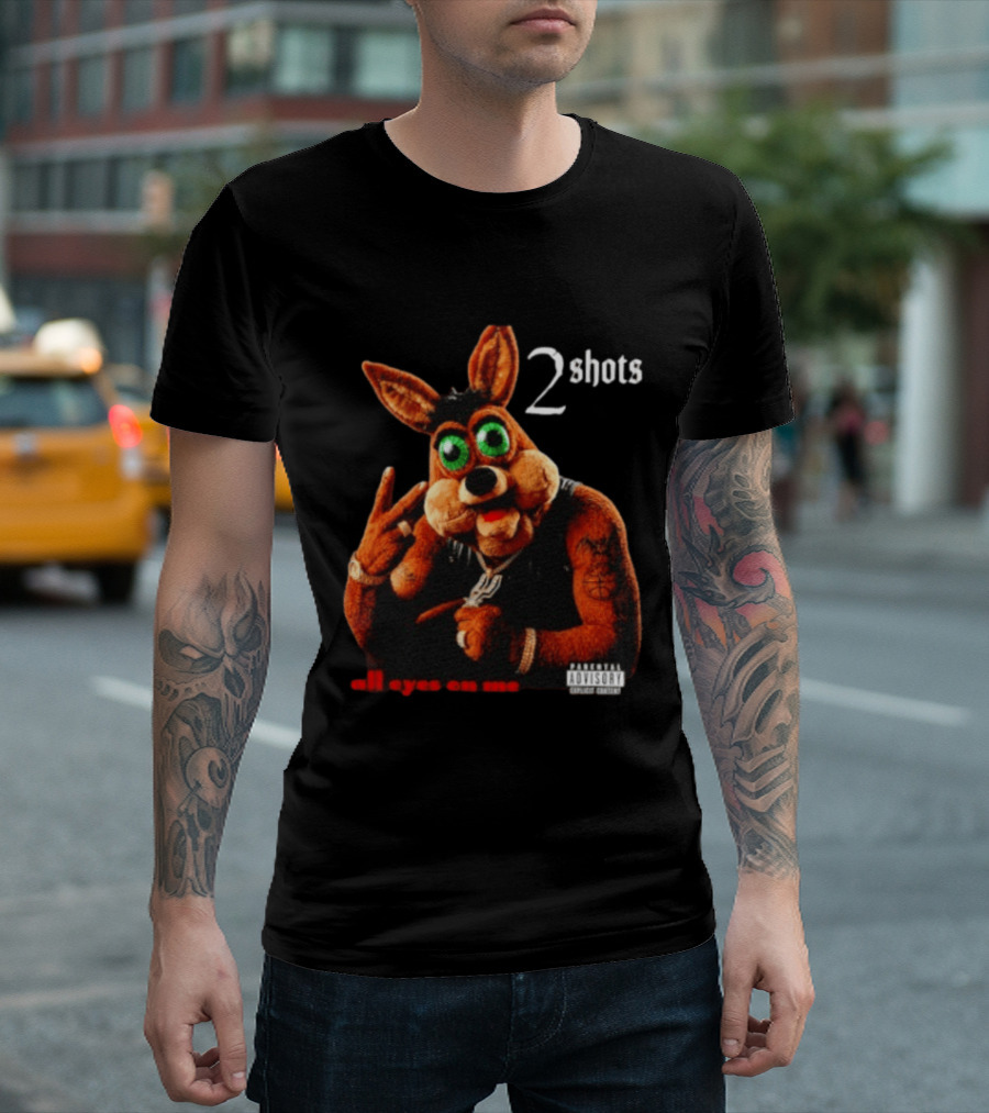 San Antonio Spurs Coyote 2 Shots All Eyes On Me T-Shirt