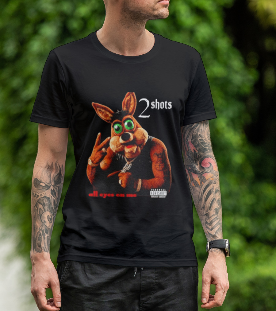 San Antonio Spurs Coyote 2 Shots All Eyes On Me T-Shirt