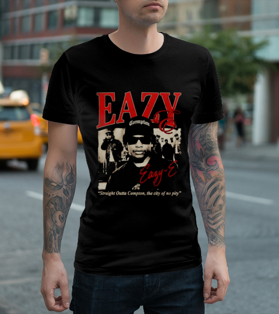 Eazy E Straight Outta Compton The City Of No Pity Eazy E T-Shirt