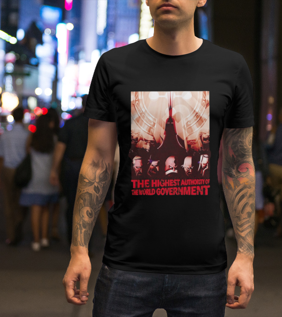 The Highest Authority Of The World Government Five Elders Scene T-Shirt