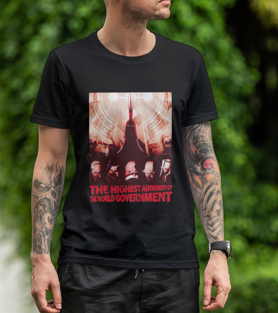 The Highest Authority Of The World Government Five Elders Scene T-Shirt