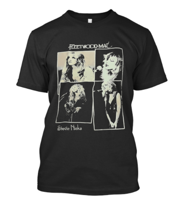Fleetwood Mac Stevie Nicks Vintage Collage T-Shirt