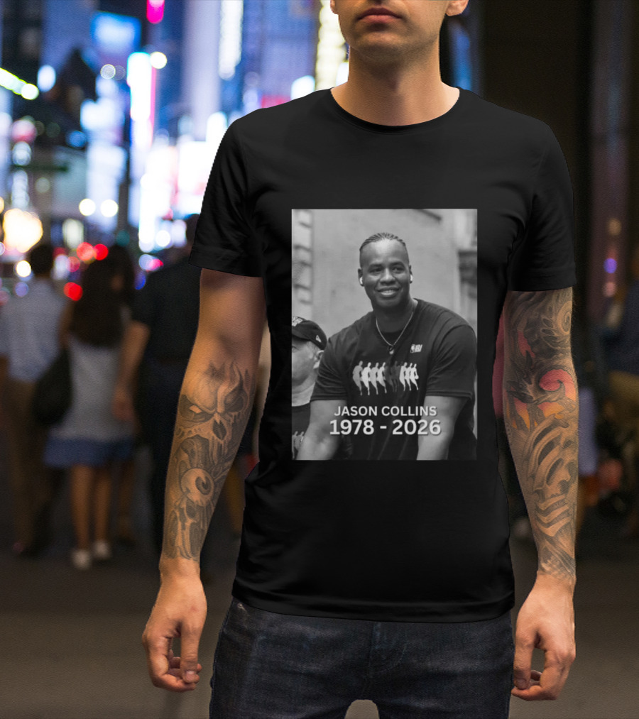 Jason Collins 1978 2026 NBA Recognition T-Shirt