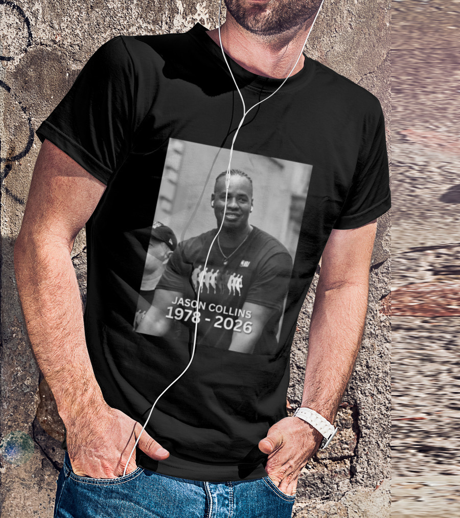 Jason Collins 1978 2026 NBA Recognition T-Shirt