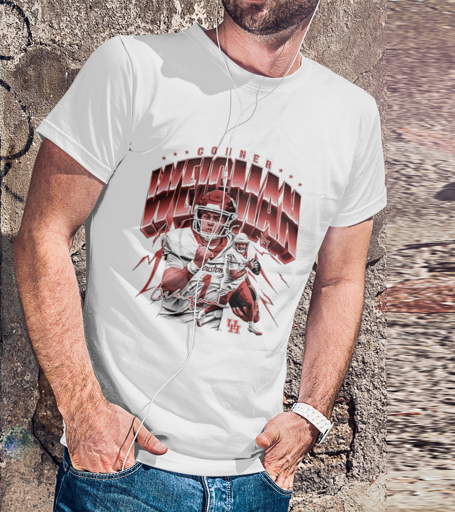 Conner Weigman Houston Cougars Football Player NCAA Team Spirit T-Shirt