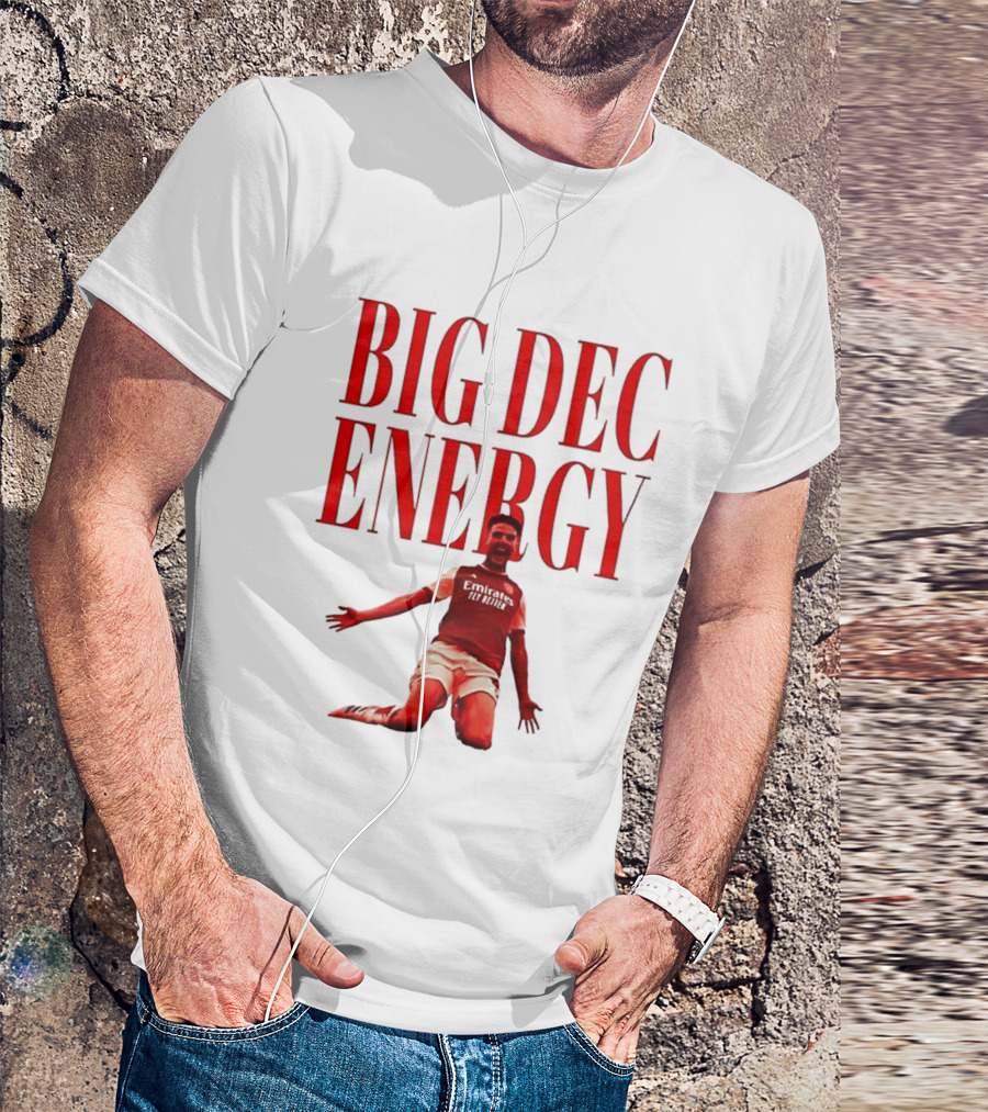 Big Dec Energy Declan Rice Arsenal FC T-Shirt