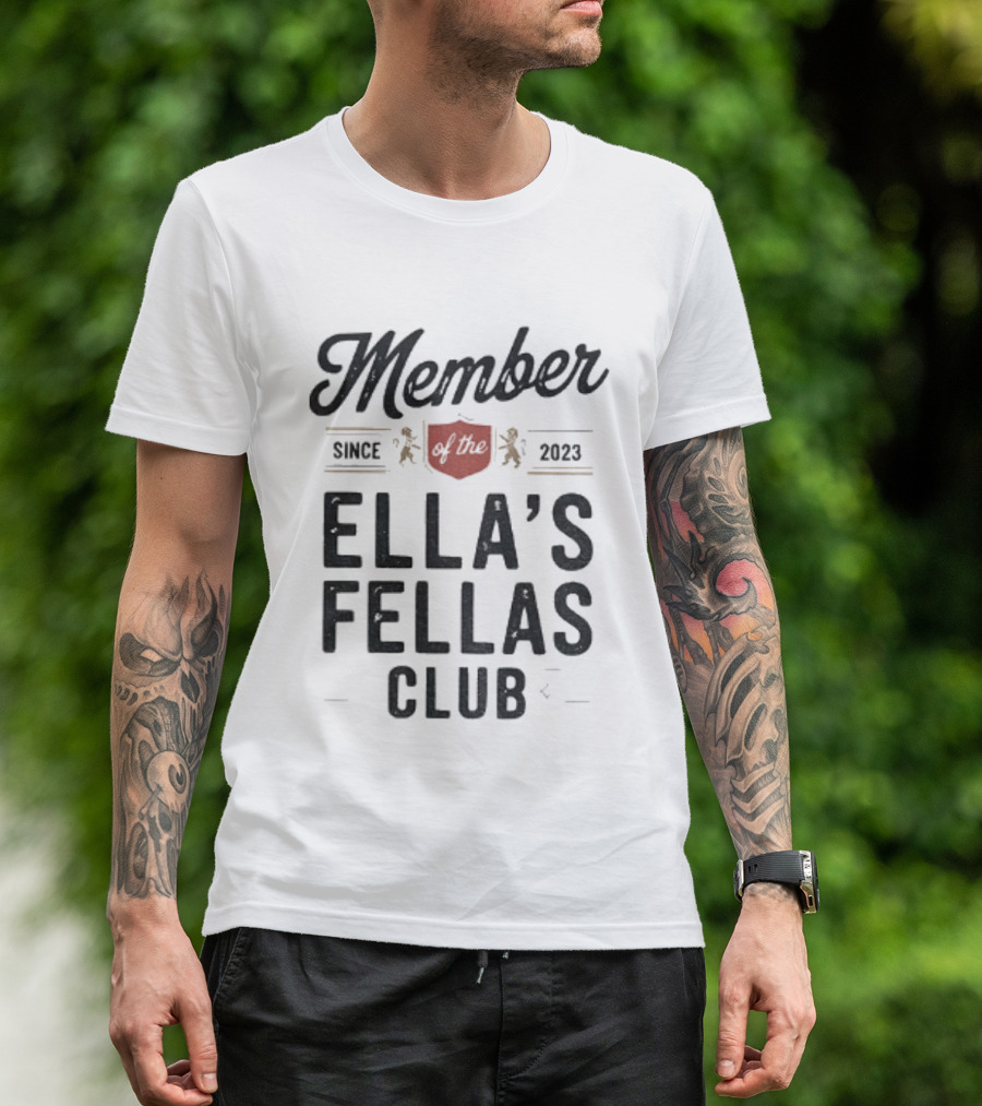 Member Since 2023 Ella's Fellas Club Lions T-Shirt