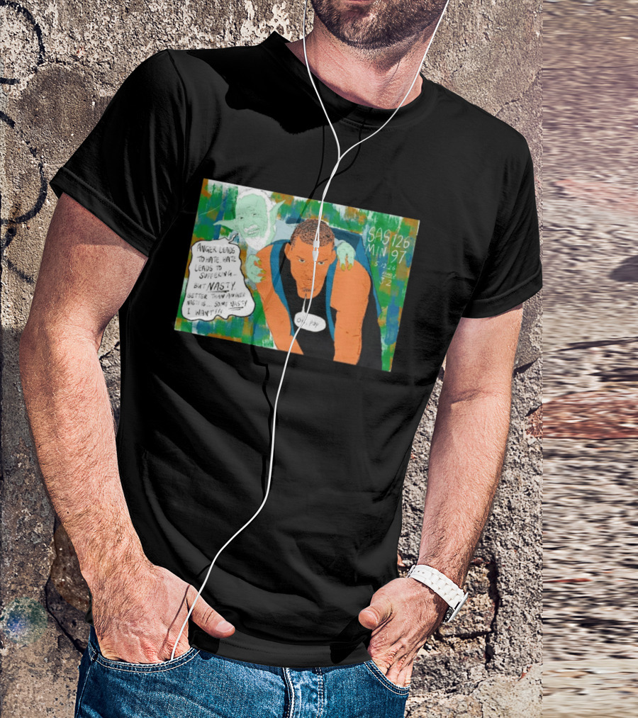 SAS 126 MIN 97 Baby Yoda Pop Anger Leads To Hate Nasty Alien Wemby Ok Pop T-Shirt