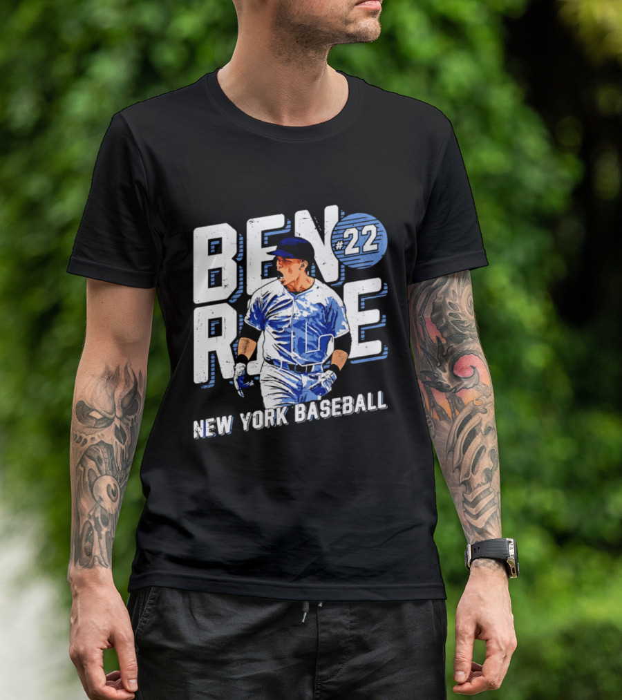 Ben Rice 22 New York Baseball T-Shirt