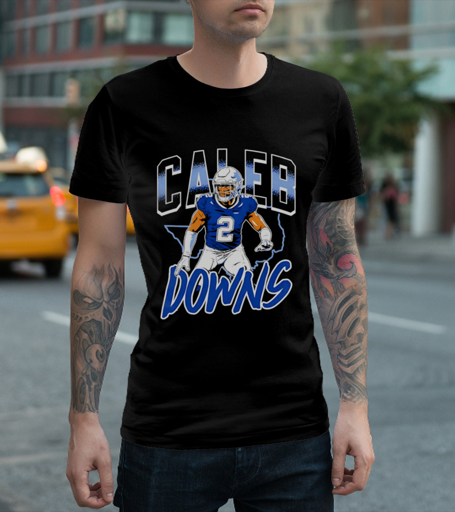Caleb Downs Dallas Cowboys Football Number 2 T-Shirt