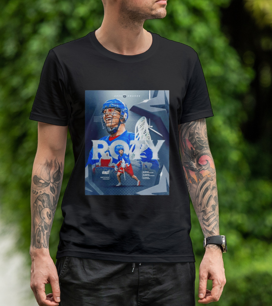2026 Awards ROTY CJ Kirst Toronto Rock Lacrosse Highlights T-Shirt