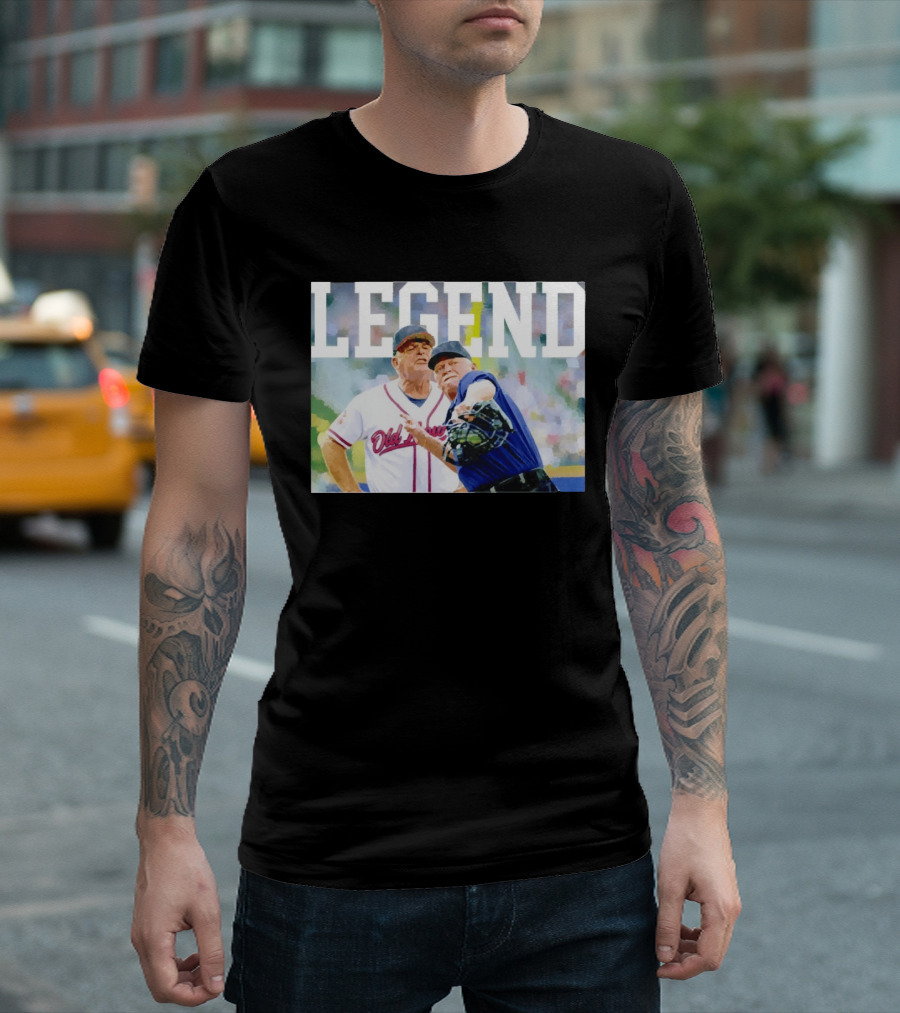 Legend Bobby Cox Old Atlanta Braves T-Shirt