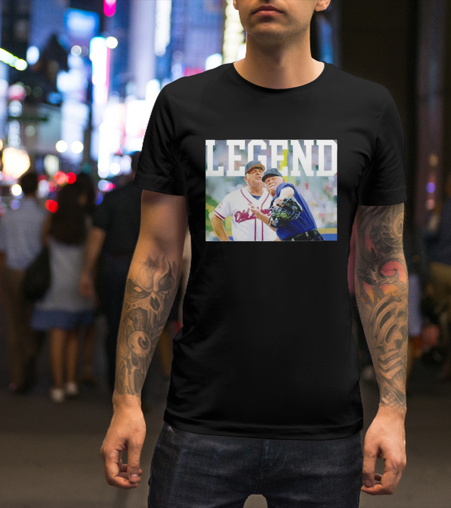 Legend Bobby Cox Old Atlanta Braves T-Shirt
