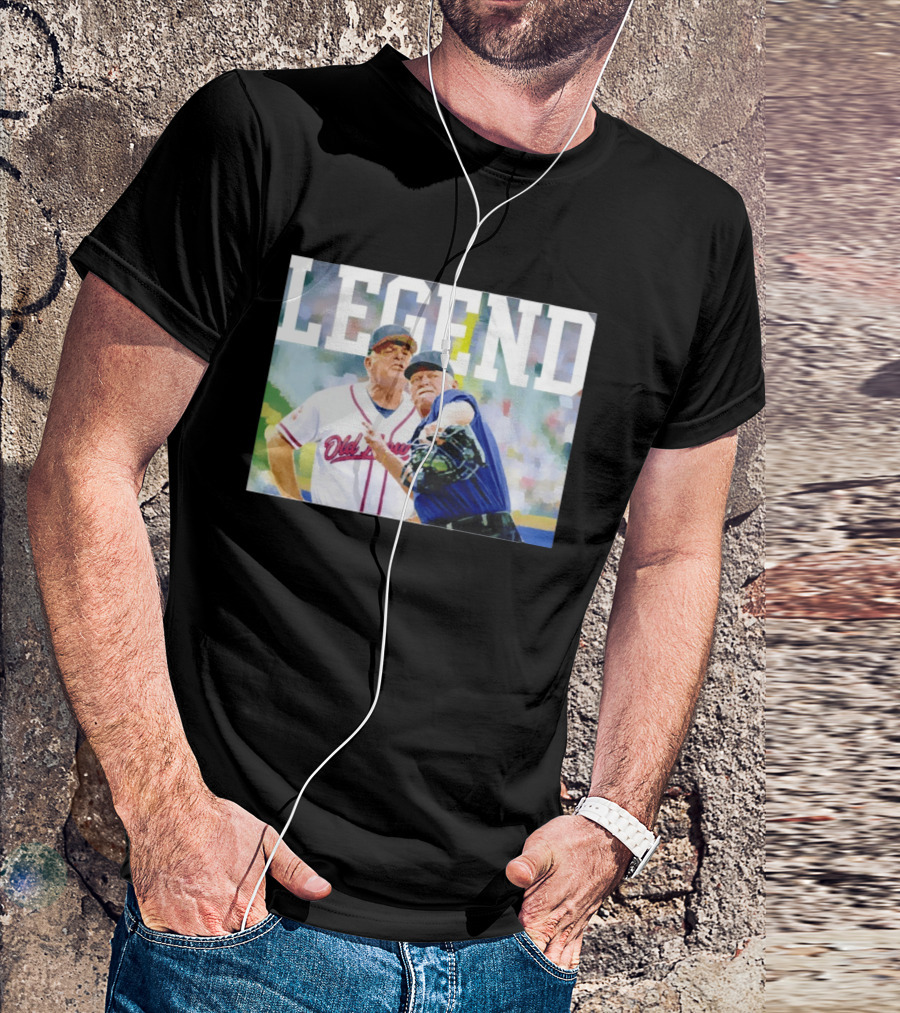 Legend Bobby Cox Old Atlanta Braves T-Shirt