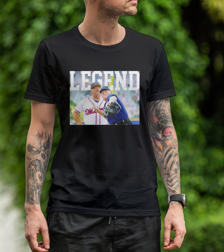 Legend Bobby Cox Old Atlanta Braves T-Shirt