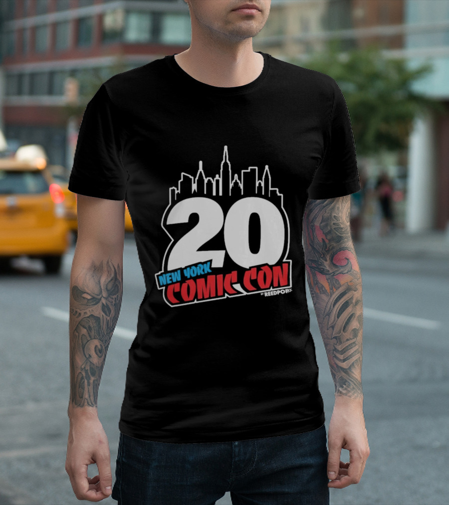 New York Comic Con 20th Anniversary 2026 Skyline Celebration NYCC T-Shirt