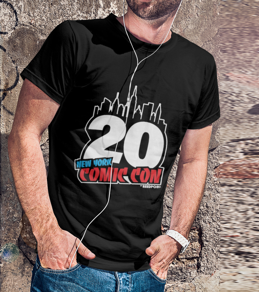 New York Comic Con 20th Anniversary 2026 Skyline Celebration NYCC T-Shirt