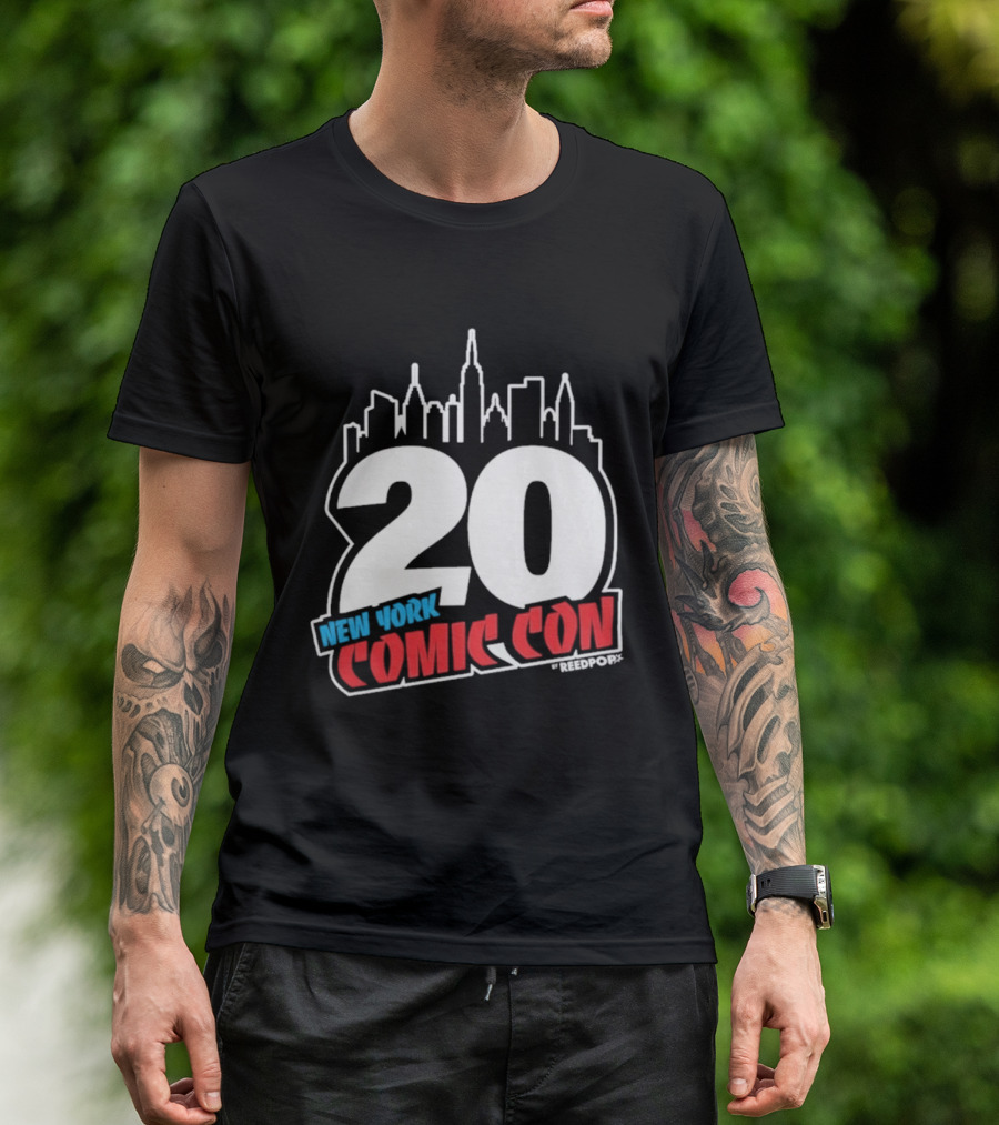 New York Comic Con 20th Anniversary 2026 Skyline Celebration NYCC T-Shirt