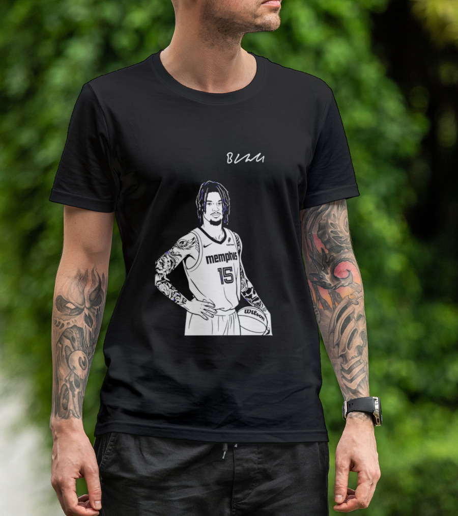 RIP Memphis Grizzlies Brandon Clarke Number 15 Basketball Star T-Shirt