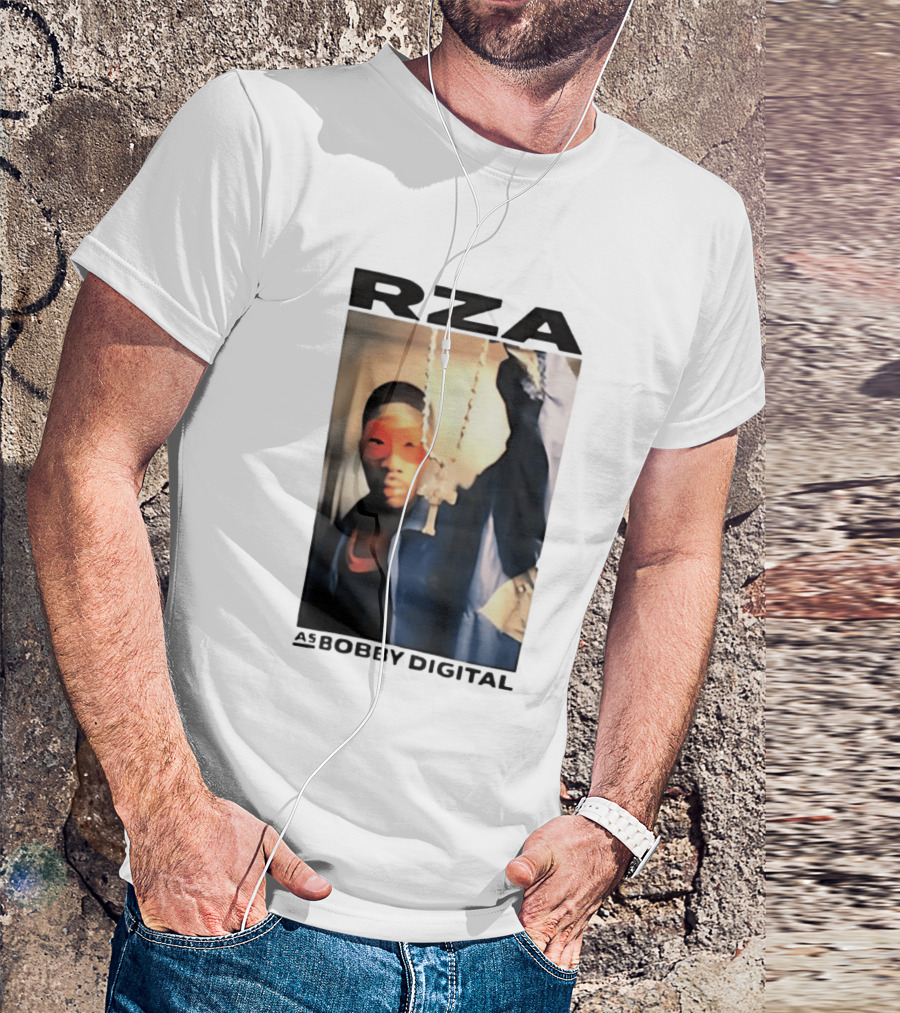RZA Bobby Digital Mask And Chain T-Shirt