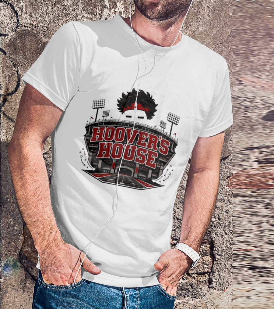 Hoover's House Football Stadium Hair Headband T-Shirt