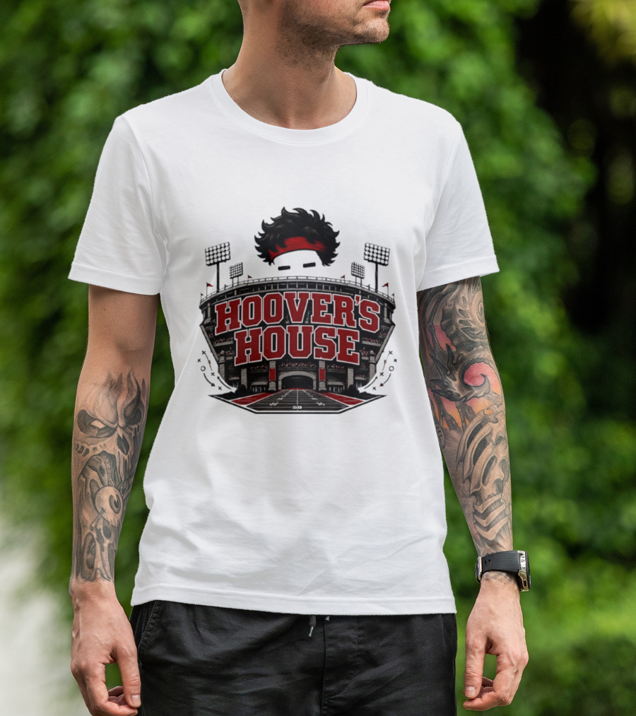 Hoover's House Football Stadium Hair Headband T-Shirt