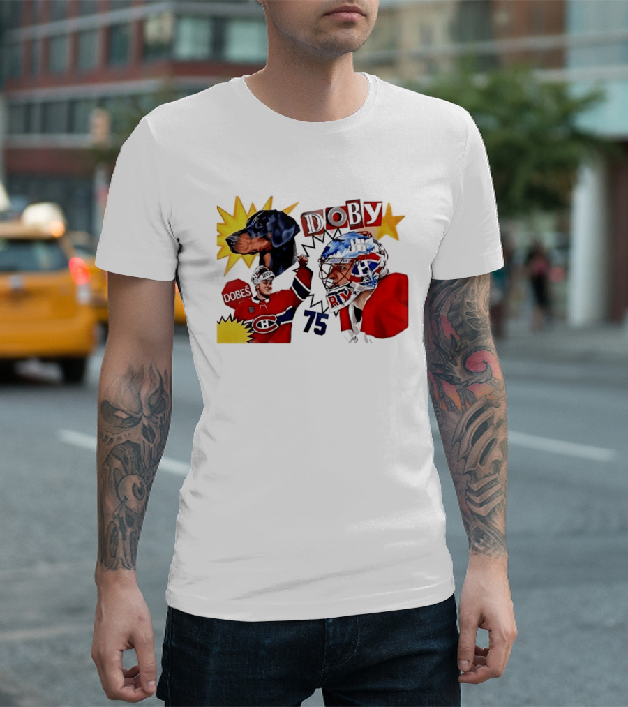 Jakub Dobes Doby Montreal Canadiens 75 T-Shirt